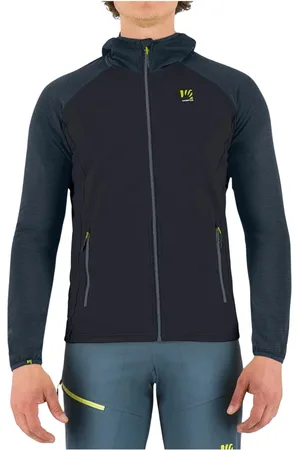 Karpos Sport, Mężczyzna, Niebieski, M, Bluza z pełnym zamkiem w Vulcan Dark Slate