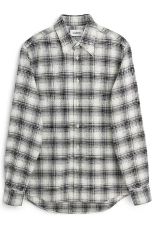 Soulland Koszule, Mężczyzna, Szary, XL/2XL, Bawełna, Koszula