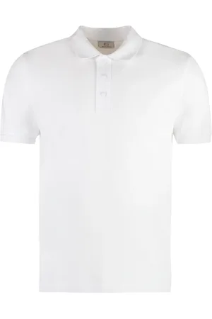 Woolrich Koszulki, Mężczyzna, Biały, XL, Bawełna, Koszulka Polo z Bawełny Pika