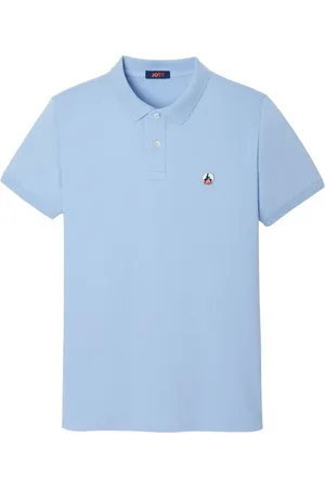 Jott Koszulki, Mężczyzna, Niebieski, 2XL, Bawełna, Basic Cotton Polo Shirt