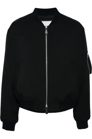 Jil Sander Bluzy, Mężczyzna, Niebieski, M, Padded Bomber Jacket