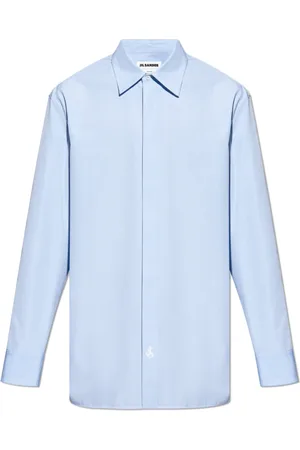Jil Sander Koszule, Mężczyzna, Niebieski, 2XL, Bawełna, Koszula Monday A.m.