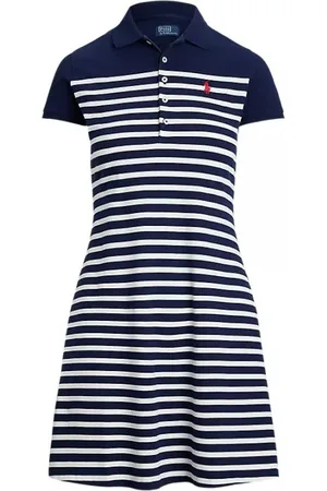 Ralph Lauren Sukienki, Kobieta, Niebieski, S, Elegancka Sukienka dla Kobiet