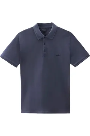 Woolrich Koszulki, Mężczyzna, Niebieski, 2XL, Wełna, Płaszcz Mackinaw