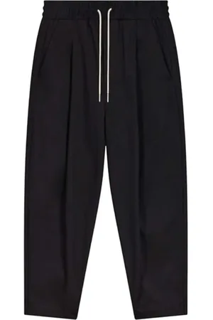Drôle de Monsieur Spodnie, Mężczyzna, Czarny, L, Pantalone przycięto