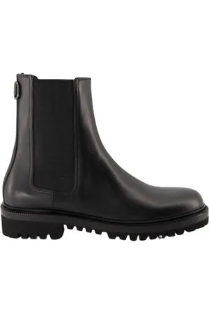 VALENTINO GARAVANI Buty, Mężczyzna, Czarny, 40 EU, Skóra, Botki VLogo