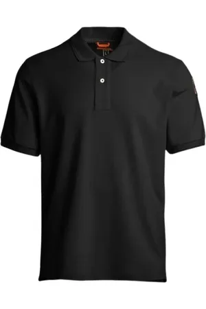 Parajumpers Koszulki, Mężczyzna, Czarny, M, Bawełna, Gangapuma Polo Shirt