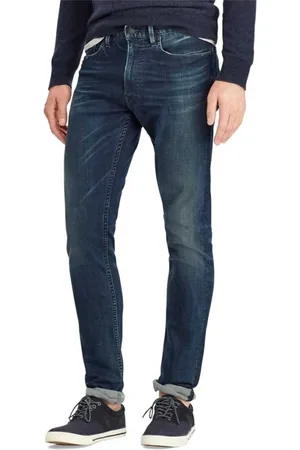 Ralph Lauren Jeansy, Mężczyzna, Niebieski, W38 L34, Klasyczne Jeansyy Regular Fit