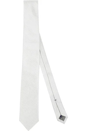 Errico Formicola Akcesoria, Mężczyzna, Szary, ONE SIZE, Elegancki Jedwabny Krawat