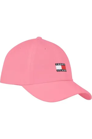 Tommy Hilfiger Akcesoria, Kobieta, Różowy, ONE SIZE, Bawełna, Heritage Cap