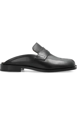 Maison Margiela Buty, Kobieta, Czarny, 39 EU, Skóra, Tabi City Loafer Mule