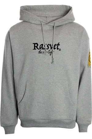 Rassvet Bluzy, Mężczyzna, Szary, L, Bluzy z kapturem