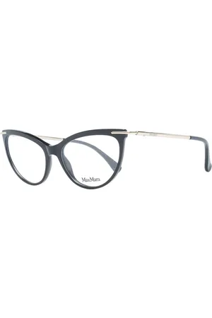 Max Mara Akcesoria, Kobieta, Czarny, ONE SIZE, Kocie Oprawki Optyczne