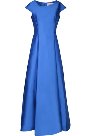 BLANCA Sukienki, Kobieta, Niebieski, S, Niebieska Elegancka Sukienka Damska