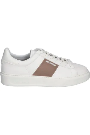 Woolrich Buty, Mężczyzna, Biały, 43 EU, Off Beige Classic Court Buty