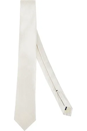 Errico Formicola Akcesoria, Mężczyzna, Beżowy, ONE SIZE, Elegancki Jedwabny Krawat