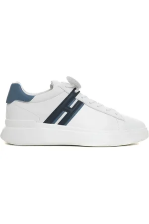Hogan Buty, Mężczyzna, Biały, 42 EU, Skóra, Buty typu high-top z technologią pianki pamięci