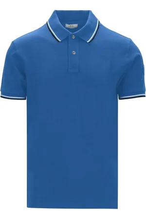 Woolrich Koszulki, Mężczyzna, Niebieski, 2XL, Bawełna, Monterey Polo