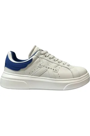 John Richmond Buty, Mężczyzna, Biały, 44 EU, Skóra, Męskie sneakersy casual