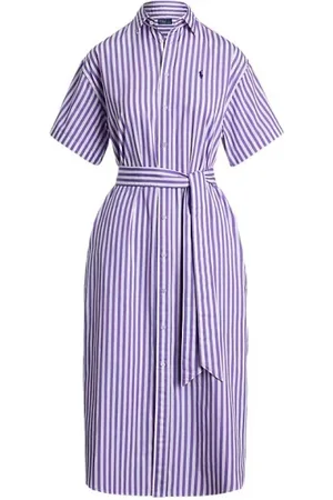 Ralph Lauren Sukienki, Kobieta, Fioletowy, M, Elegancka Sukienka dla Kobiet
