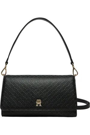 Tommy Hilfiger Torebki, Kobieta, Czarny, ONE SIZE, Torebka z zapięciem na klips