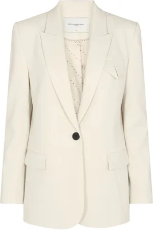 Copenhagen Muse Kurtki, Kobieta, Biały, XL, Tailor Blazer