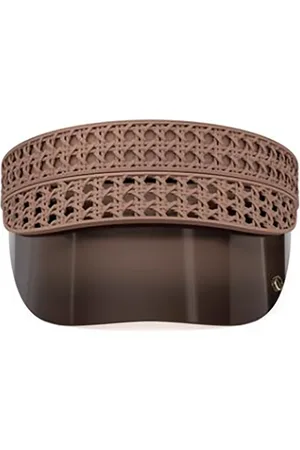Dior Akcesoria, Kobieta, brązowy, ONE SIZE, Brązowe okulary przeciwsłoneczne Elegancki Styl