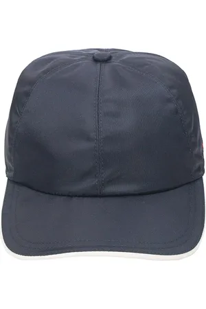 Kiton Akcesoria, Mężczyzna, Niebieski, ONE SIZE, Bawełna, Regulowana czapka baseballowa z logo