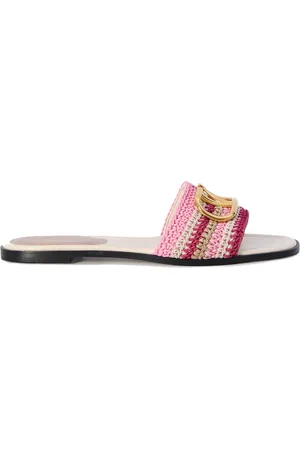 VALENTINO GARAVANI Buty, Kobieta, Wielobarwność, 40 EU, Skóra, Klapki VLogo Signature