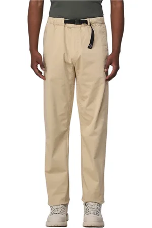 Woolrich Spodnie, Mężczyzna, Beżowy, L, Eleganckie spodnie proste