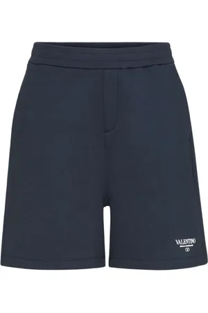 VALENTINO GARAVANI Szorty, Mężczyzna, Niebieski, S, Bawełna, Casualowe szorty jeansowe