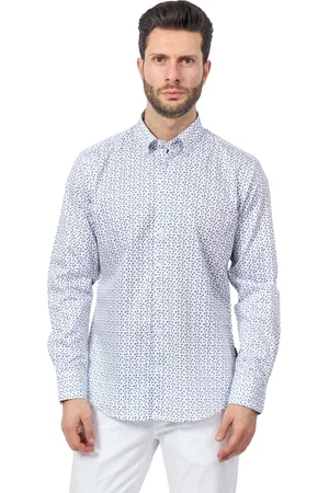 Bugatti Koszule, Mężczyzna, Wielobarwność, 4XL, Wielokolorowa Koszula z Mikrowzorem