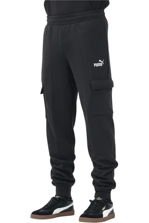 PUMA Spodnie, Mężczyzna, Czarny, 2XL, Cargo Essentials Czarne Sportowe Spodnie