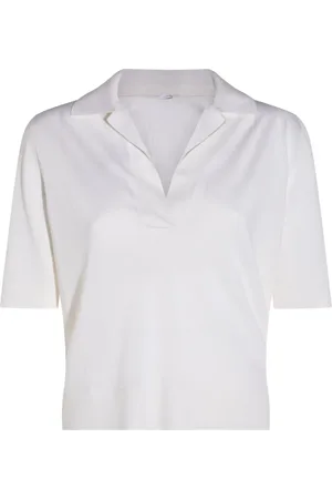 Malo Koszulki, Kobieta, Biały, S, Stylowa Koszulka Polo