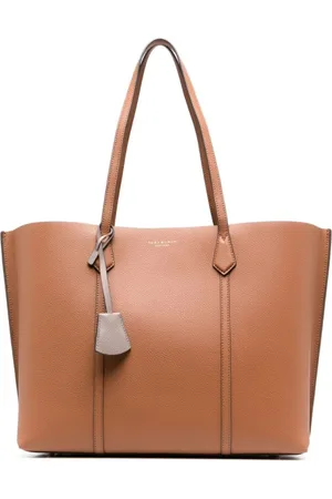 Tory Burch Torebki, Kobieta, brązowy, ONE SIZE, Skóra, Perry Triple-Compartment Tote