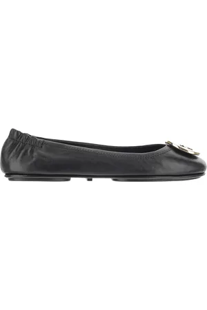 Tory Burch Buty, Kobieta, Czarny, 36 EU, Skóra, Baleriny skórzane