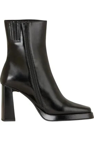 Jeffrey Campbell Buty, Kobieta, Czarny, 39 EU, Skóra, Botki na obcasie