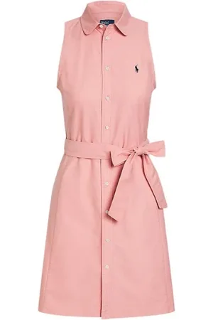 Ralph Lauren Sukienki, Kobieta, Różowy, M, Elegancka Sukienka dla Kobiet