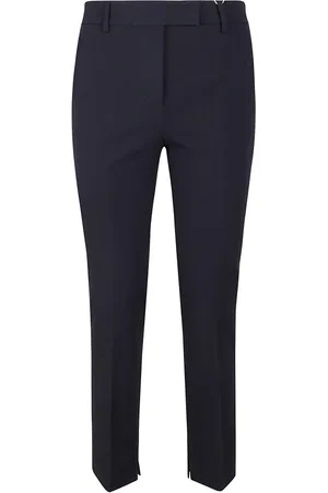 Incotex Spodnie, Kobieta, Niebieski, L, Bawełna, Jasnobeżowe bawełniane spodnie stretch