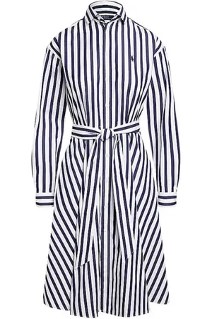 Ralph Lauren Sukienki, Kobieta, Niebieski, XS, Elegancka Sukienka dla Kobiet