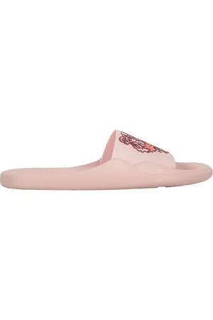 Kenzo Buty, Kobieta, Różowy, 36 EU, Gumowe klapki z logo