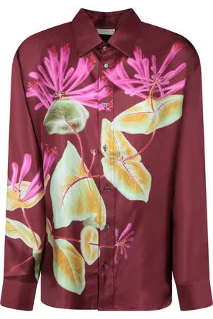 PIERRE-LOUIS MASCIA Bluzki, Kobieta, Wielobarwność, XS, Bordeaux T-shirty i Pola Stylowy Design
