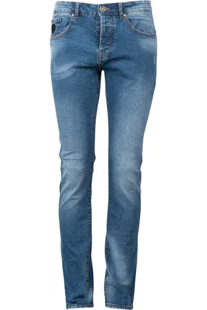John Richmond Jeansy, Mężczyzna, Niebieski, W36, Denim, Jeansyy Slim Fit Denim