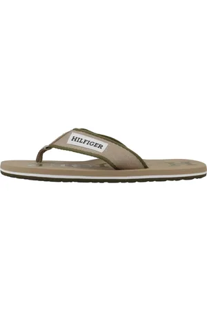 Tommy Hilfiger Buty, Mężczyzna, Beżowy, 41 EU, Klapki Beach Patch