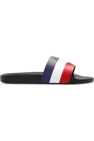 Moncler Buty, Mężczyzna, Wielobarwność, 39 EU, Klapki Basile Rubber Slides