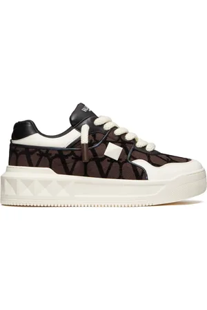 VALENTINO GARAVANI Buty, Mężczyzna, brązowy, 40 1/2 EU, Skóra, Buty sportowe One Stud XL Low-Top
