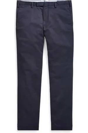 Ralph Lauren Spodnie, Mężczyzna, Niebieski, W31 L34, Eleganckie Spodnie Slim Fit na Oficjalne Okazje