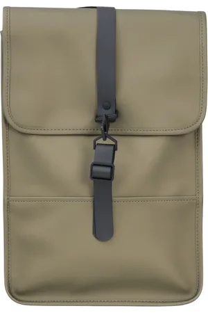 Rains Torebki, Mężczyzna, Zielony, ONE SIZE, Len, Puffed Backpack Mini Zielony Unisex