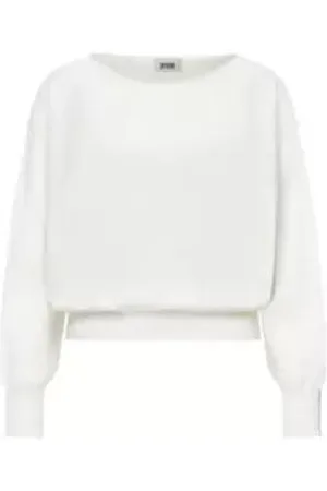 Drykorn Bluzy, Kobieta, Biały, S, Elegancki wszechstronny top z ponadczasowym designem
