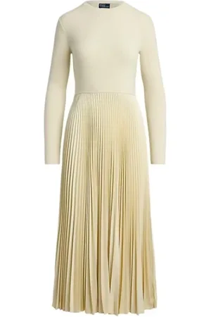 Ralph Lauren Sukienki, Kobieta, Biały, S, Elegancka Sukienka dla Kobiet